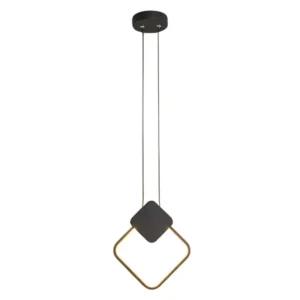 Luminária Pendente Dallim 8w 3000k - Preto