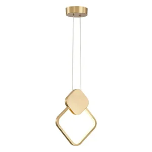 Luminária Pendente Dallim 8w 3000k - Dourado