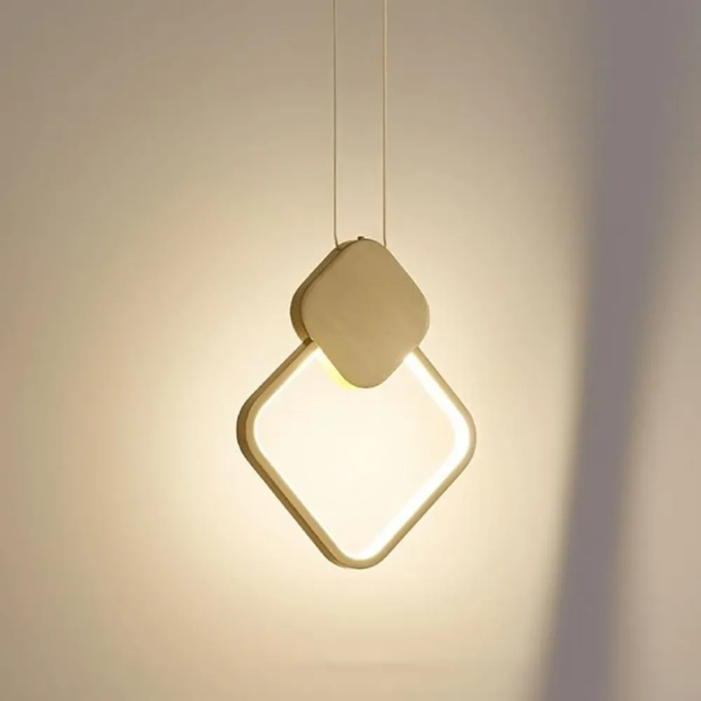 Luminária Pendente Dallim 8w 3000k - Dourado - Imagem 2