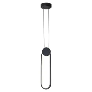 Luminária Pendente Dabih 10w 3000k - Preto