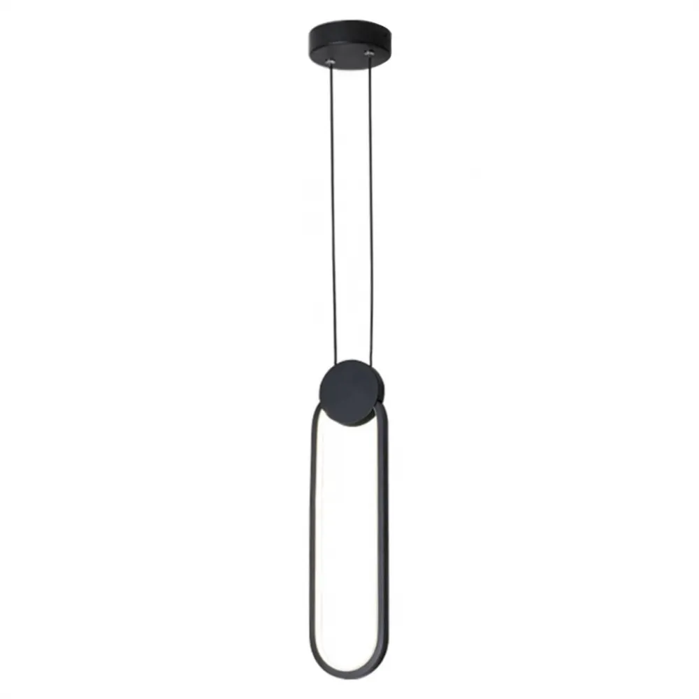 Luminária Pendente Dabih 10w 3000k - Preto