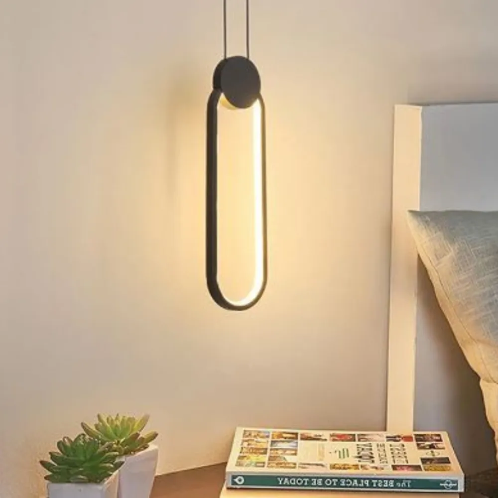 Luminária Pendente Dabih 10w 3000k - Preto - Imagem 2