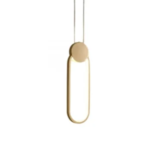Luminária Pendente Dabih 10w 3000k - Dourado