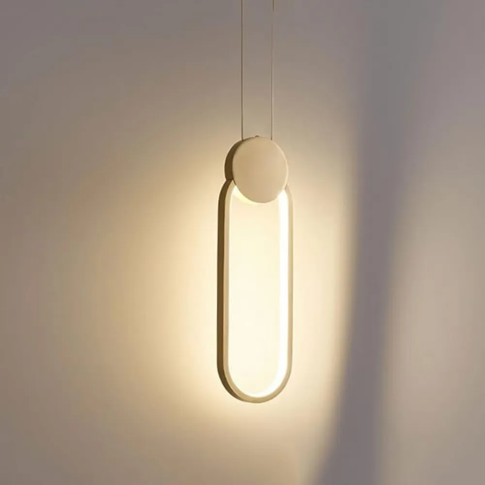 Luminária Pendente Dabih 10w 3000k - Dourado - Imagem 3
