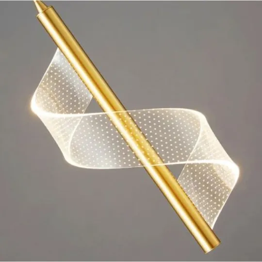 Luminária Pendente Hamal 3w 3000k - Dourado - Imagem 2