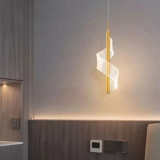 Luminária Pendente Hamal 3w 3000k - Dourado - Imagem 3