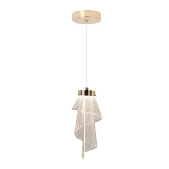 Luminária Pendente Hadar 7w 3000k - Bronze Brilho