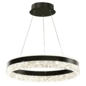 Luminária Pendente Urano 43w 3000k - Preto