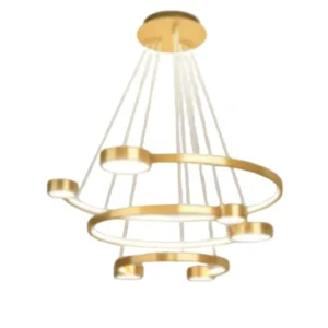 Luminária Pendente Orion 67w 3000k - Dourado