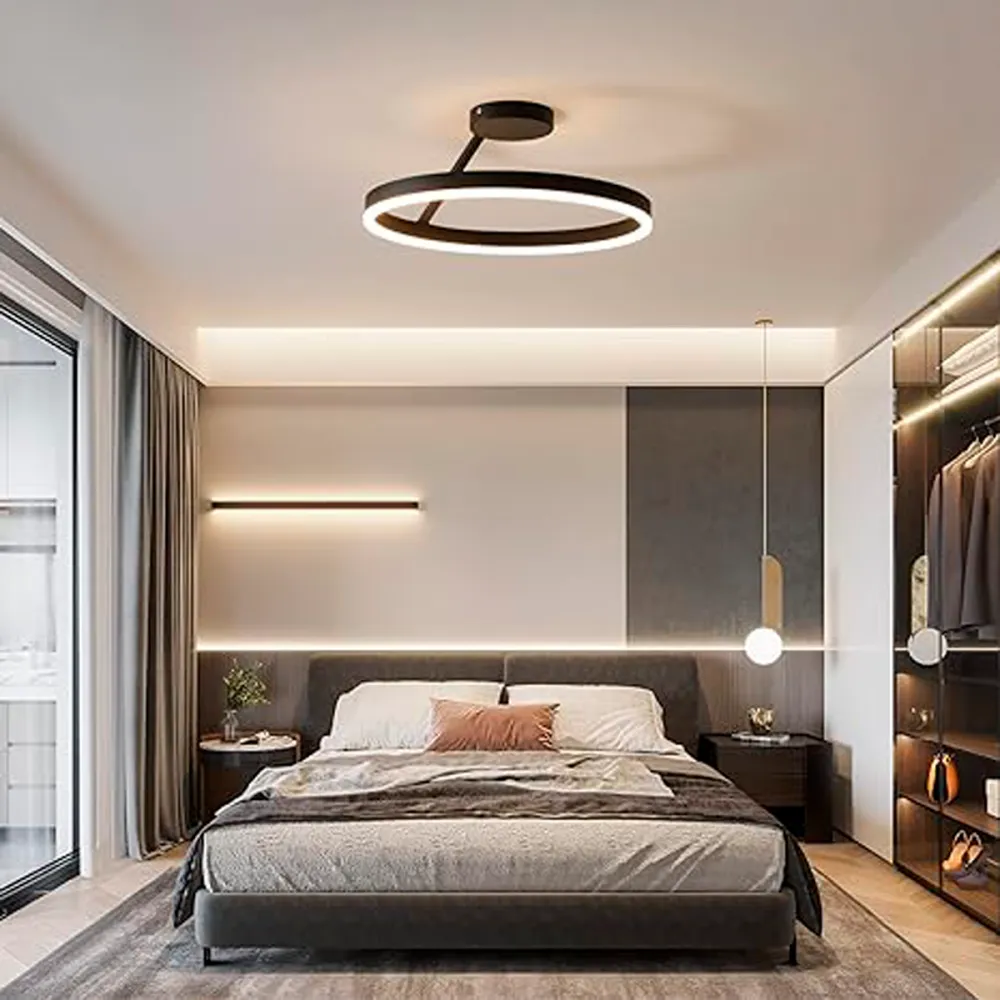 Luminária Plafon Bharani 22w 3000k - Preto - Imagem 2