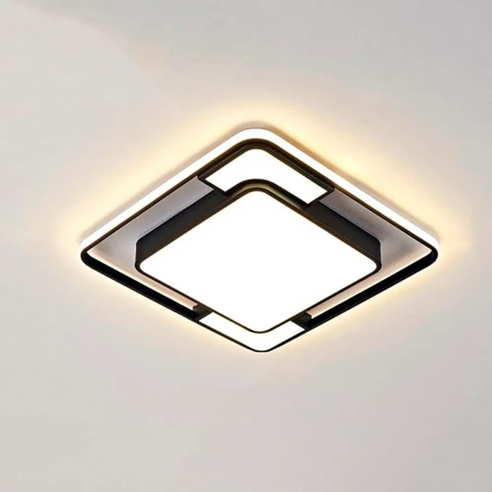 Luminária Plafon Sargas 50w 3000k - Preto - Imagem 3