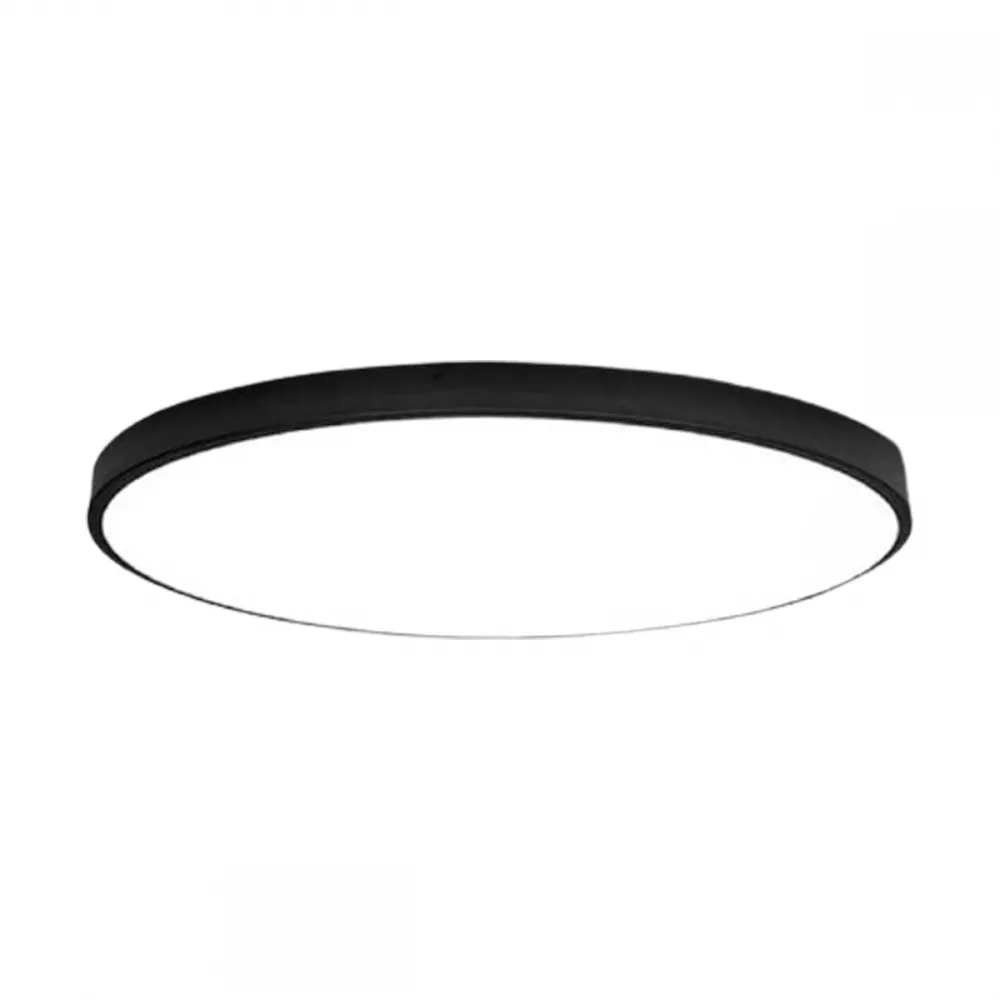 Luminária Plafon Syrma 40w 3000k - Preto