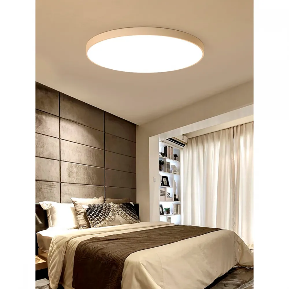 Luminária Plafon Syrma 60w 3000k - Branco - Imagem 2