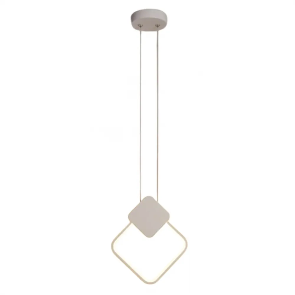 Luminária Pendente Dallim 8w 3000k - Branco - Imagem 4
