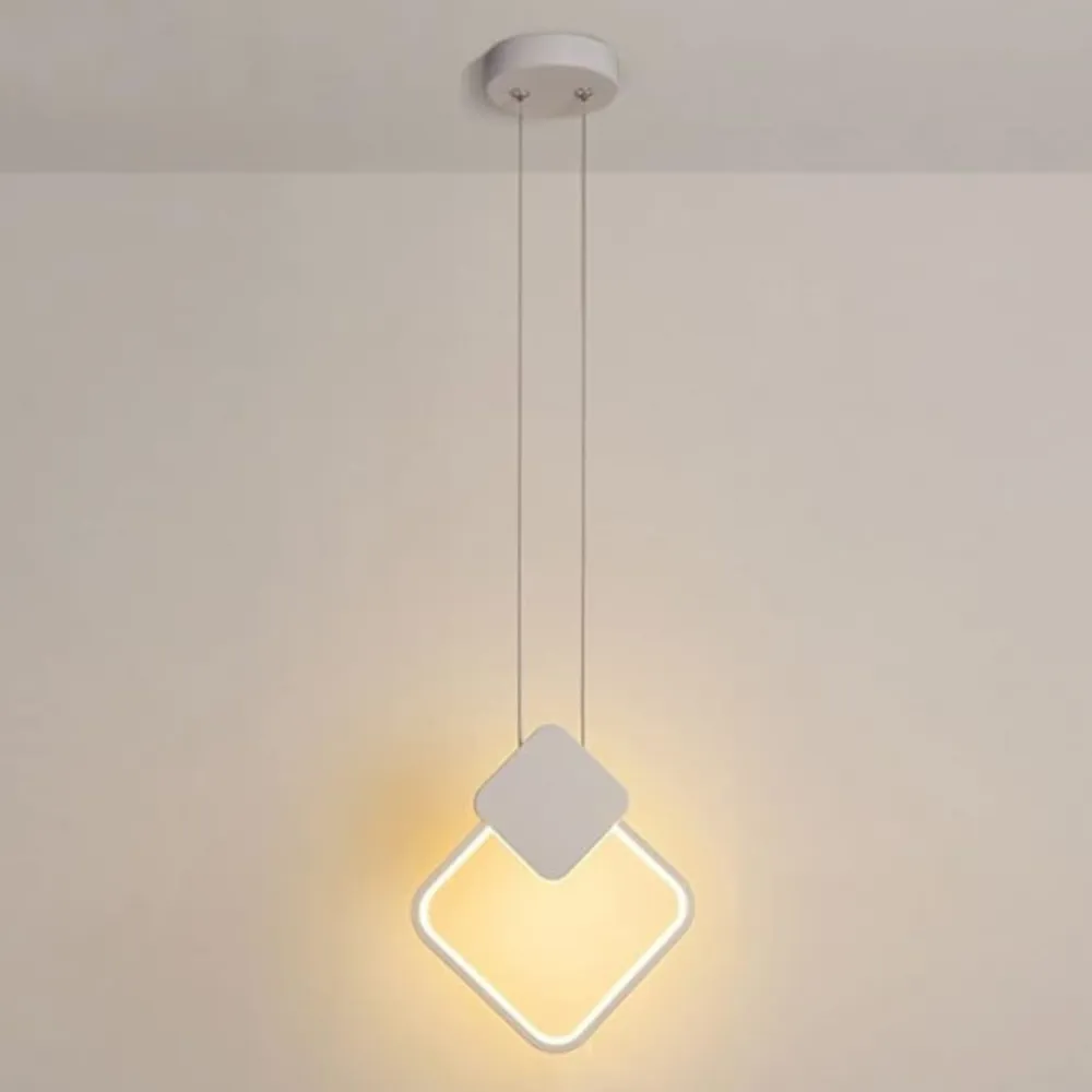 Luminária Pendente Dallim 8w 3000k - Branco - Imagem 5