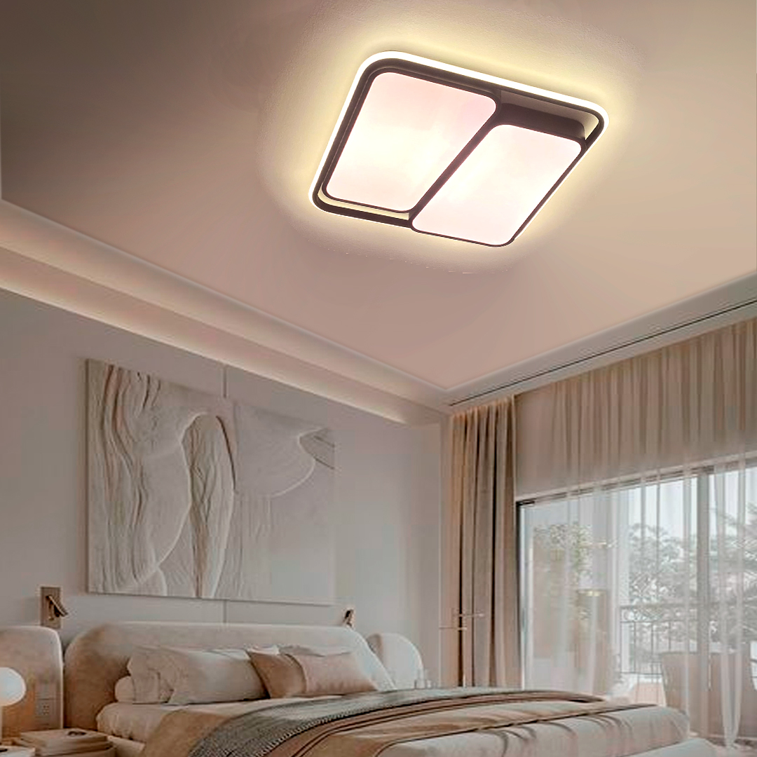 Luminária Plafon Saiph 50w 3000k - Preto - Imagem 2