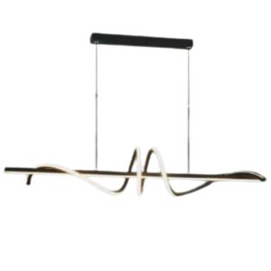 Luminária Pendente Nihal 37w 3000k - Preto