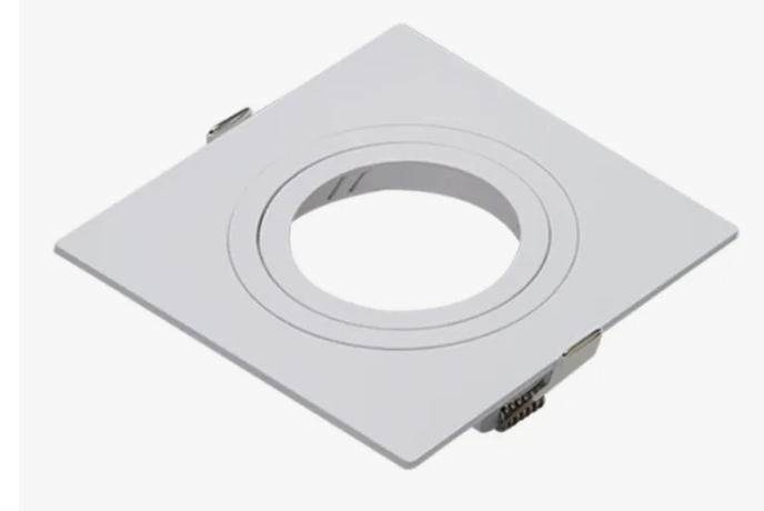 SPOT DE EMBUTIR QUADRADO PLANO MR16