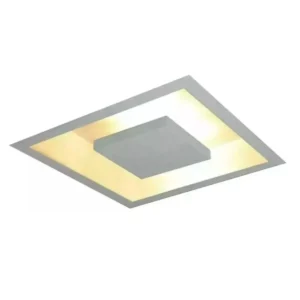 EMBUTIDO LUZ INDIRETA - 40X40 -  4 E27 - BRANCO